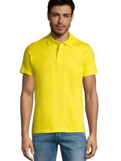 Polos à personnaliser SOL'S Prescott Men citron