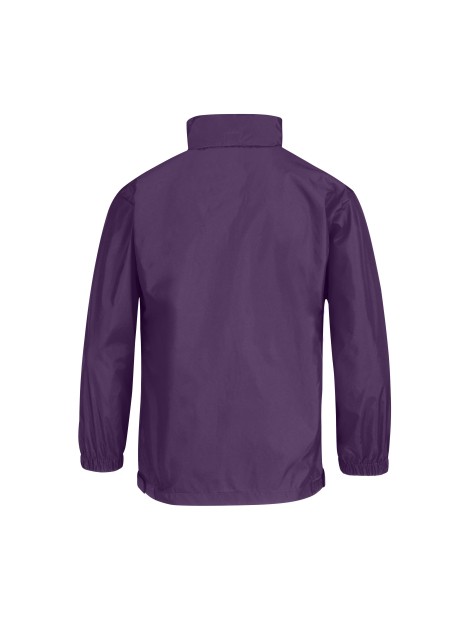 B&C Coupe-vent enfant Sirocco mauve personnalisable