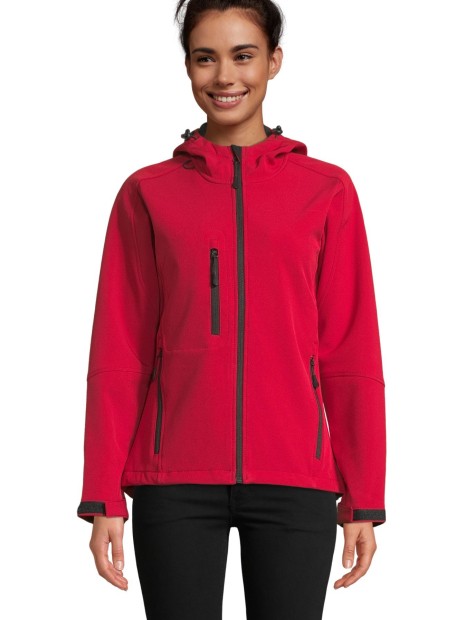 Softshells à personnaliser SOL'S Replay Women rouge piment