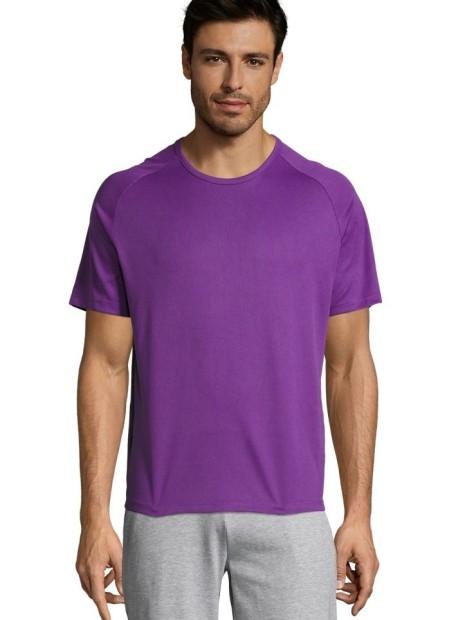 T-Shirts à personnaliser SOL'S Sporty violet foncé