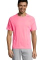 T-Shirts à personnaliser SOL'S Sporty rose neon
