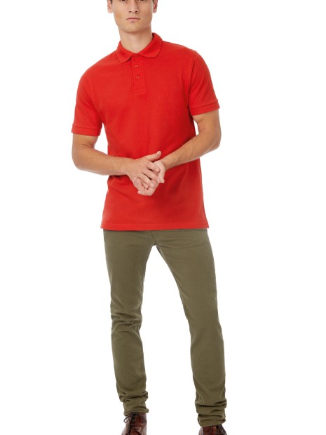 Polos à personnaliser B&C Polo homme Safran 