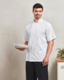 Veste personnalisable PREMIER Veste de cuisine manches courtes à boutons pression