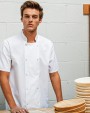 Veste personnalisable PREMIER Veste de cuisine manches courtes à boutons pression