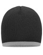 MYRTLE BEACH Beanie with contrasting border Mütze, Schal & Handschuh personalisierbar
