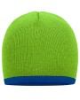 MYRTLE BEACH Beanie with contrasting border Mütze, Schal & Handschuh personalisierbar