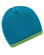 MYRTLE BEACH Beanie with contrasting border Mütze, Schal & Handschuh personalisierbar