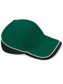 BEECHFIELD TEAMWEAR COMPETITION CAP BOTTLE GREEN/BLACK/WHITE personnalisable
