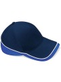 BEECHFIELD TEAMWEAR COMPETITION CAP french marine/royal brilliant/blanc personnalisable