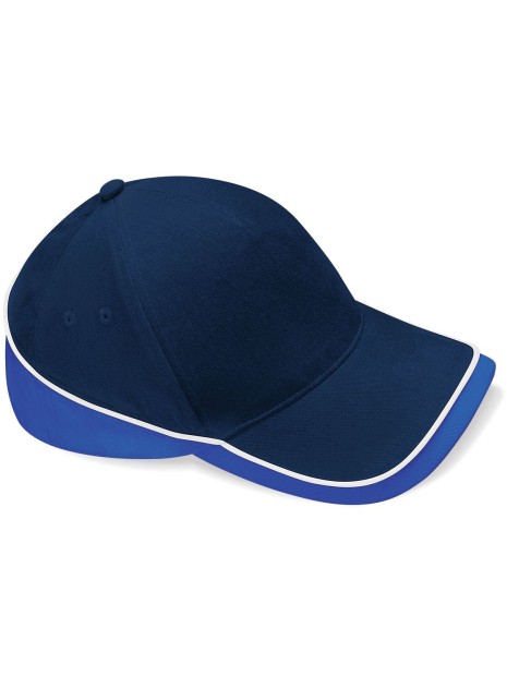 BEECHFIELD TEAMWEAR COMPETITION CAP french marine/royal brilliant/blanc personnalisable