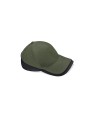 BEECHFIELD TEAMWEAR COMPETITION CAP Olive Green/Black personnalisable