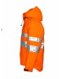 Veste personnalisable PROJOB 6466 SOFTSHELL POLYURETHANE - EN ISO 20471 CLASSE 3 EN 343 3/3