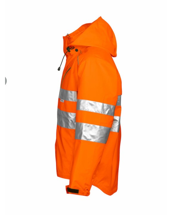 Veste personnalisable PROJOB 6466 SOFTSHELL POLYURETHANE - EN ISO 20471 CLASSE 3 EN 343 3/3