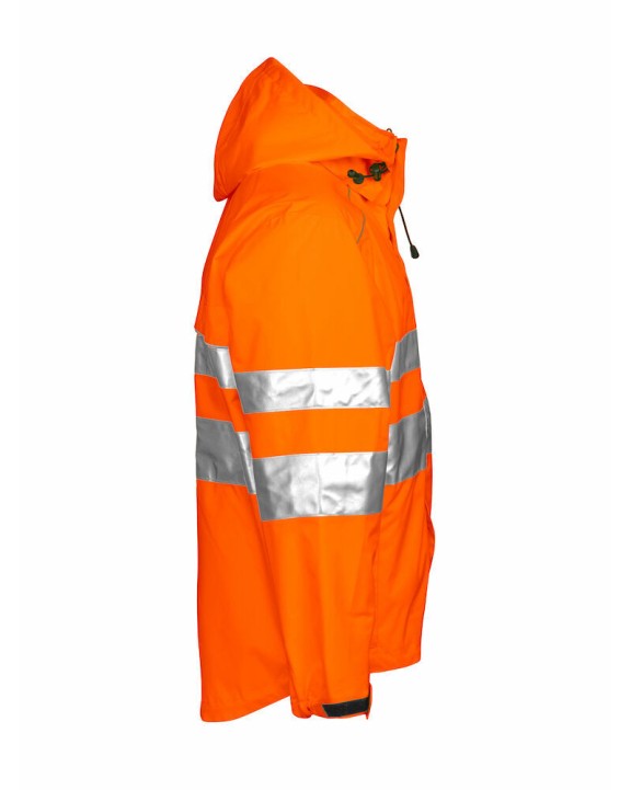 Veste personnalisable PROJOB 6466 SOFTSHELL POLYURETHANE - EN ISO 20471 CLASSE 3 EN 343 3/3