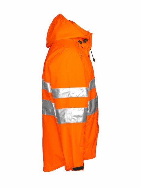 PROJOB 6466 SOFTSHELL POLYURETHANE - EN ISO 20471 CLASSE 3 EN 343 3/3 orange personnalisable