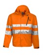 Veste personnalisable PROJOB 6466 SOFTSHELL POLYURETHANE - EN ISO 20471 CLASSE 3 EN 343 3/3