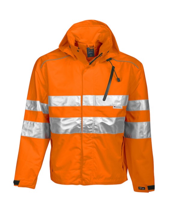 Veste personnalisable PROJOB 6466 SOFTSHELL POLYURETHANE - EN ISO 20471 CLASSE 3 EN 343 3/3