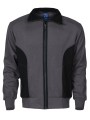 PROJOB 2121 SWEATSHIRT FULL ZIP gris personnalisable