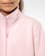 Polar Fleece KARIBAN Microfleece met rits kind voor bedrukking &amp; borduring
