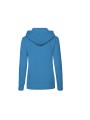 FOL LADIES CLASSIC HOODED SWEAT bleu azur personnalisable
