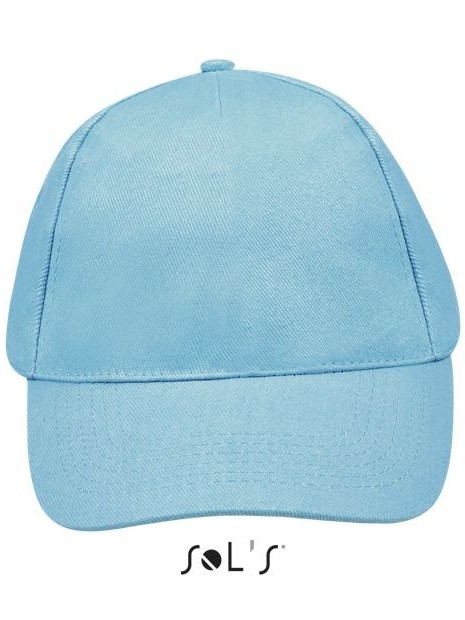 Casquettes à personnaliser SOL'S Buzz bleu atoll