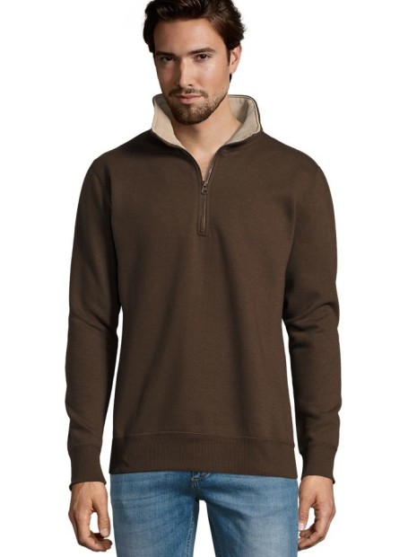 Sweat-shirts à personnaliser SOL'S Scott chocolat