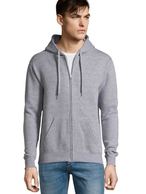 Sweat-shirts à personnaliser SOL'S Seven Men gris chiné