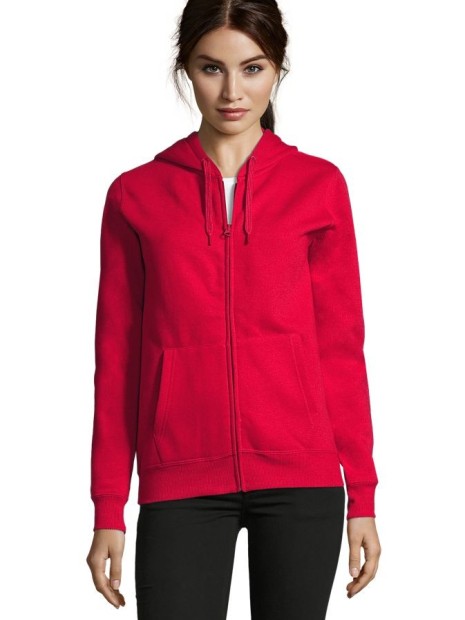 Sweat-shirts à personnaliser SOL'S Seven Women rouge