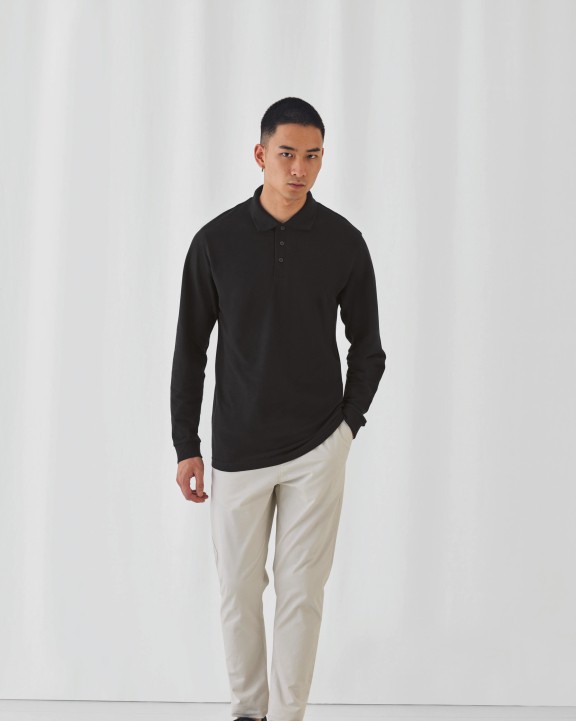 B&C SAFRAN LSL Poloshirt personalisierbar