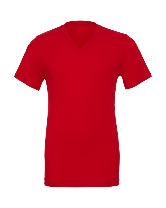 BELLA-CANVAS Unisex V-Neck Jersey Tee T-Shirt personalisierbar