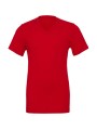 BELLA-CANVAS UNISEX V-NECK JERSEY TEE rouge personnalisable