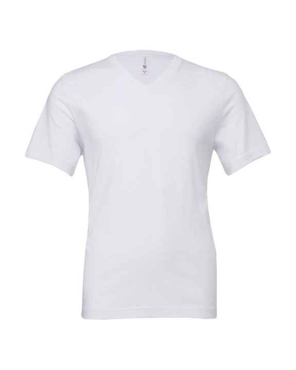 BELLA-CANVAS Unisex V-Neck Jersey Tee T-Shirt personalisierbar