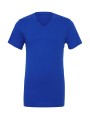 BELLA-CANVAS UNISEX V-NECK JERSEY TEE true royal personnalisable