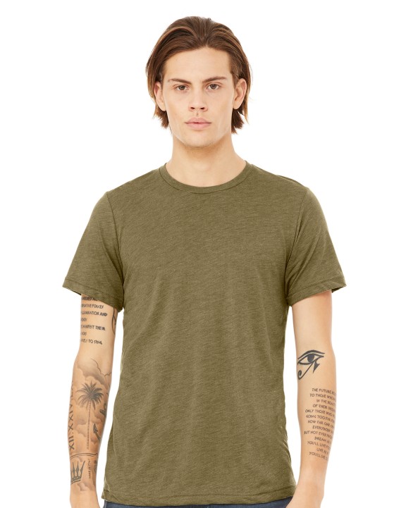 T-shirt personnalisable BELLA-CANVAS T-SHIRT homme TRIBLEND COL ROND