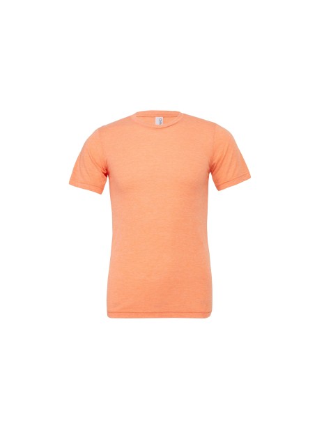 BELLA-CANVAS T-SHIRT homme TRIBLEND COL ROND orange triblend personnalisable