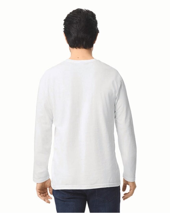 T-shirt personnalisable GILDAN T-shirt homme manches longues Softstyle